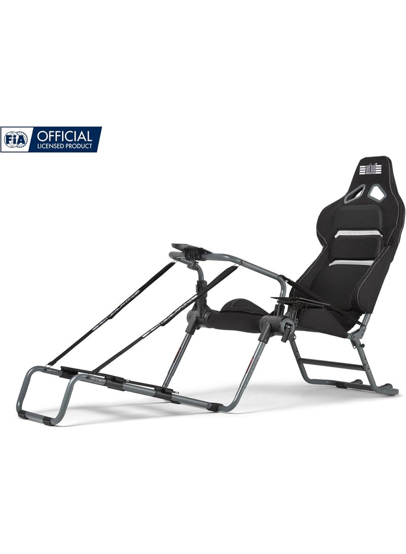 نيكست ليفل ريسينغ قمرة قيادة سباق قابلة للطي Next Level Racing GTLite Pro - إصدار Carbon Grey - NLR-S031GR - Image 1