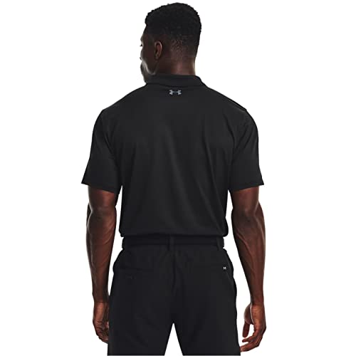 Under Armour Men's Performance 3.0 Polo, (001) Black / / Pitch Gray, XX-Large - Image 3