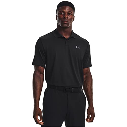 Under Armour Men's Performance 3.0 Polo, (001) Black / / Pitch Gray, XX-Large - Image 2