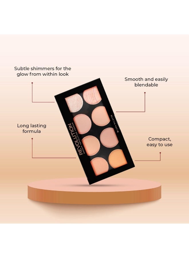 ريفلوشن لوحة أحمر الخدود 8 ألوان - هوت سبايس - Image 3