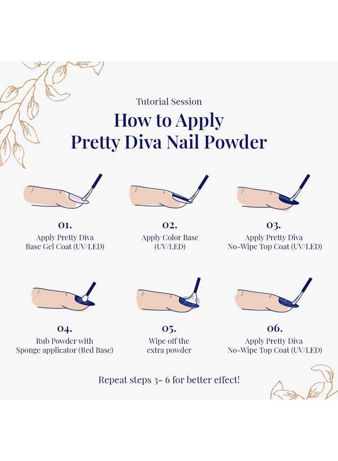 بريتي ديفا بودرة أظافر بريتي ديفا أورورا كروم بلونين، مسحوق أظافر كروم لؤلؤي مع مساحيق معدنية متغيرة الألوان متعددة الألوان، تأثير مرآة سحري، تأثير ضوء القمر، مسحوق صبغة أبيض قزحي الألوان للأظافر - Image 3