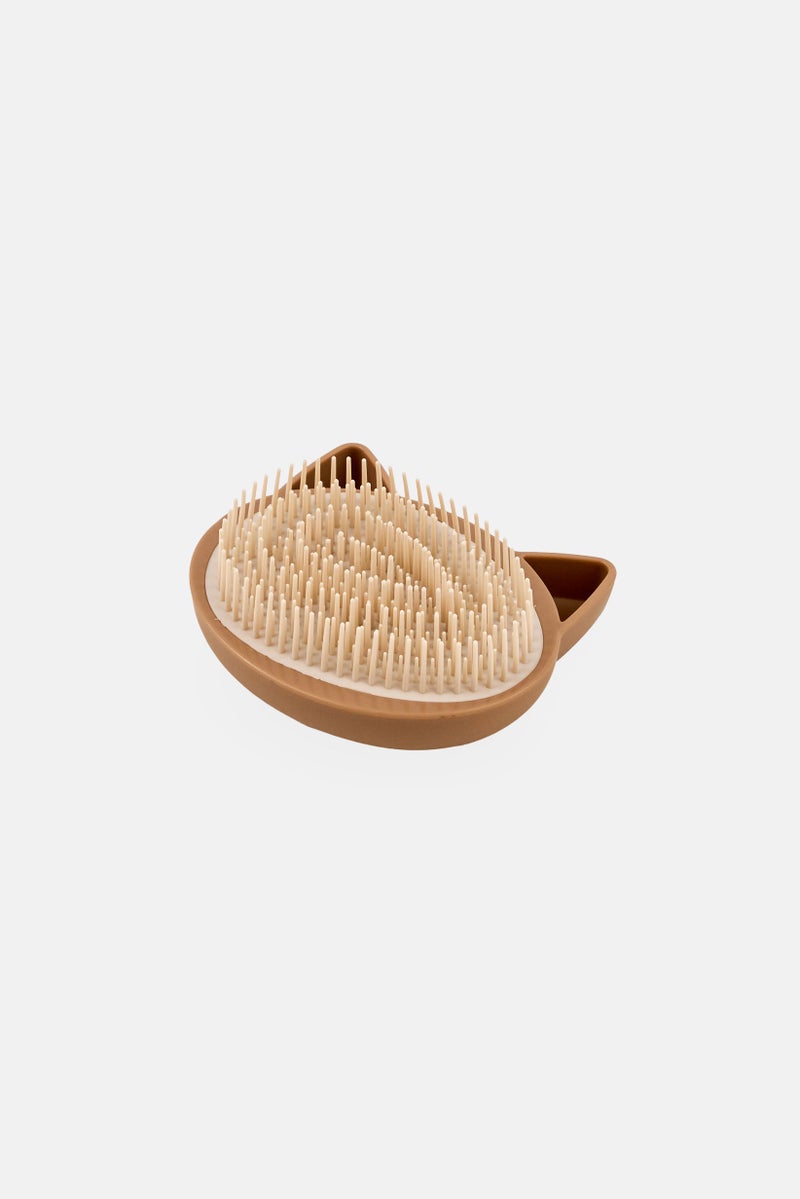 Muy Mucho Soft Touch Detangling Cat Hair Brush, Brown  - Image 4