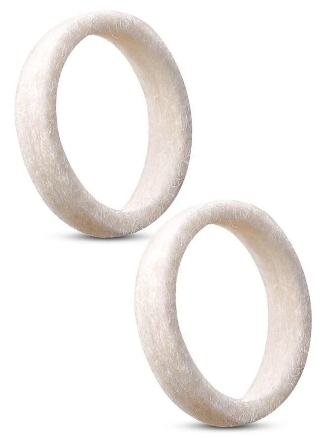 GUZIKO Felt Cushion Ring for Coffee Machine Grinder Wool Fit for Breville Espresso BES870 BES878 BES880 BES980 BES990 BCG600 BCG820, Coffee Machine Cleaning Gasket Replace SP0001575, 2 Pack - Image 1