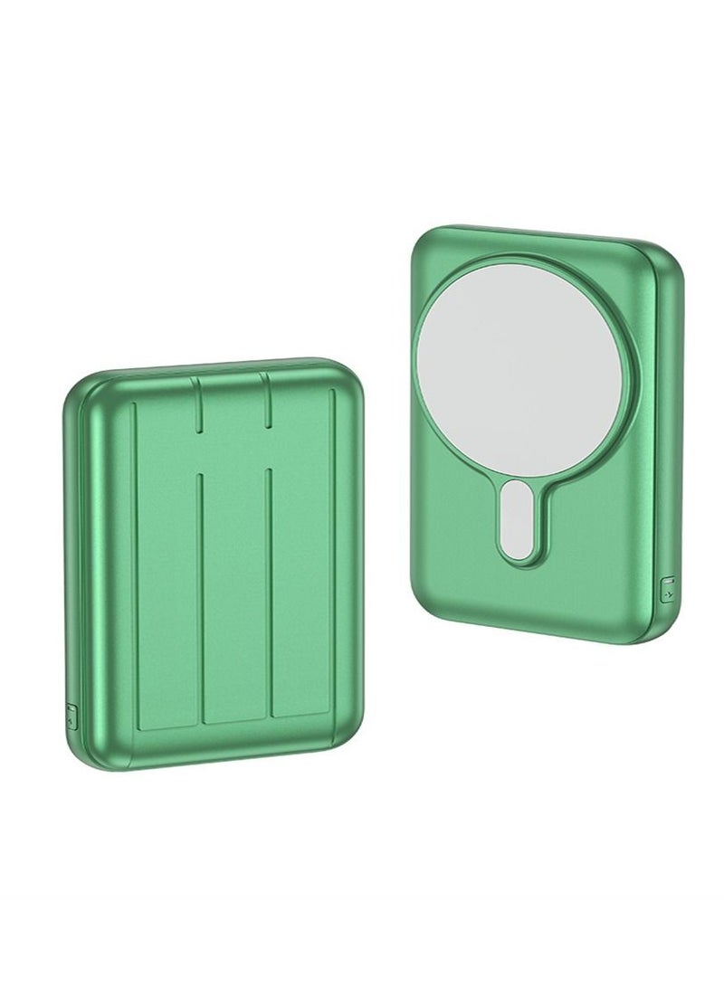 راكسوم شاحن باور بانك محمول مغناطيسي سريع لسلسلة iPhone 12/13/14/15 - Image 1