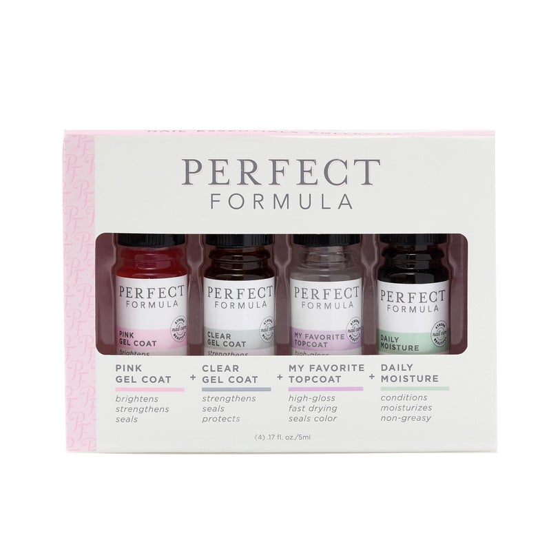Perfect Formula Nail Collection - The Perfect Keratin Nail Treatment Manicure - A "Suit of Armor for Your Nails" - 4 pieces. - Image 1