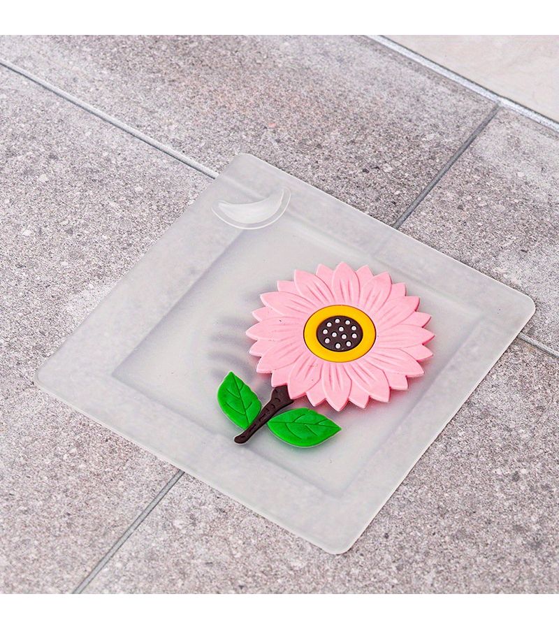 Pink Color Universal Drain Cover For Kitchen And Bathroom Anti Odor Mosquito Repellent Stink Stopper - Image 4