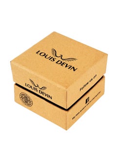 لويس ديفين ساعة يد تناظرية Ld-Zl103-Slv من الفولاذ المقاوم للصدأ بسوار فضي للنساء من LOUIS DEVIN  - Image 5