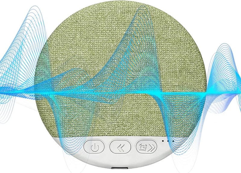 Green Sleep Headphones Pillow Speaker White Noise Timer Device For Bedside Meditation Insomnia Aid - Image 1