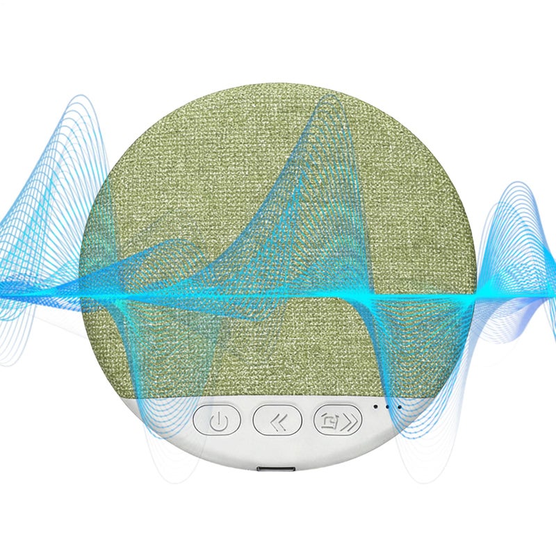 Green Sleep Headphones Pillow Speaker White Noise Timer Device For Bedside Meditation Insomnia Aid - Image 2