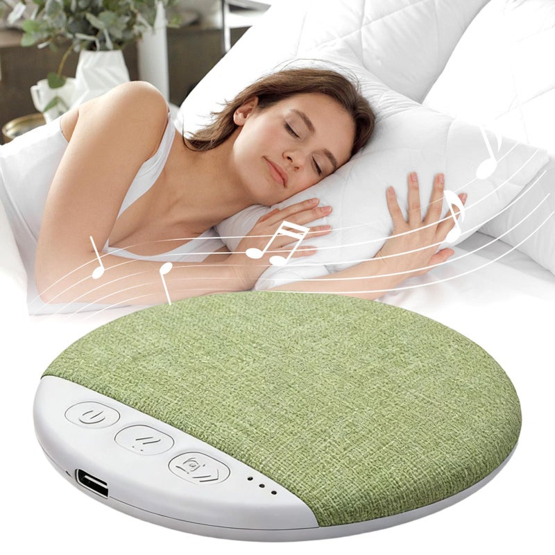 Green Sleep Headphones Pillow Speaker White Noise Timer Device For Bedside Meditation Insomnia Aid - Image 4