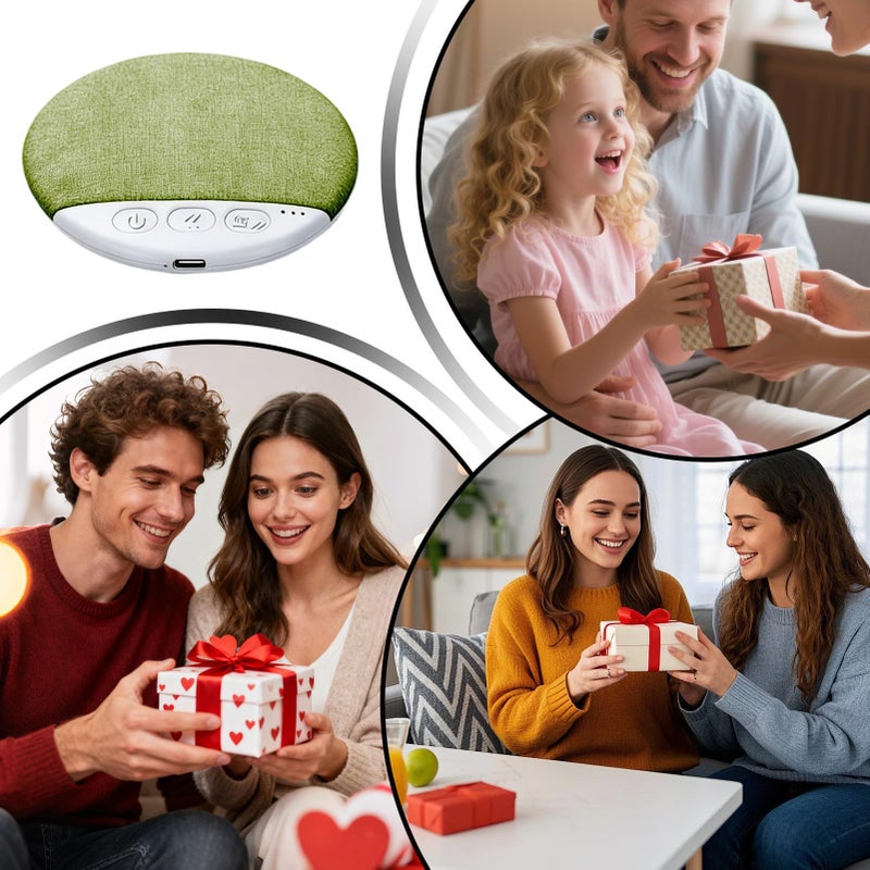 Green Sleep Headphones Pillow Speaker White Noise Timer Device For Bedside Meditation Insomnia Aid - Image 5