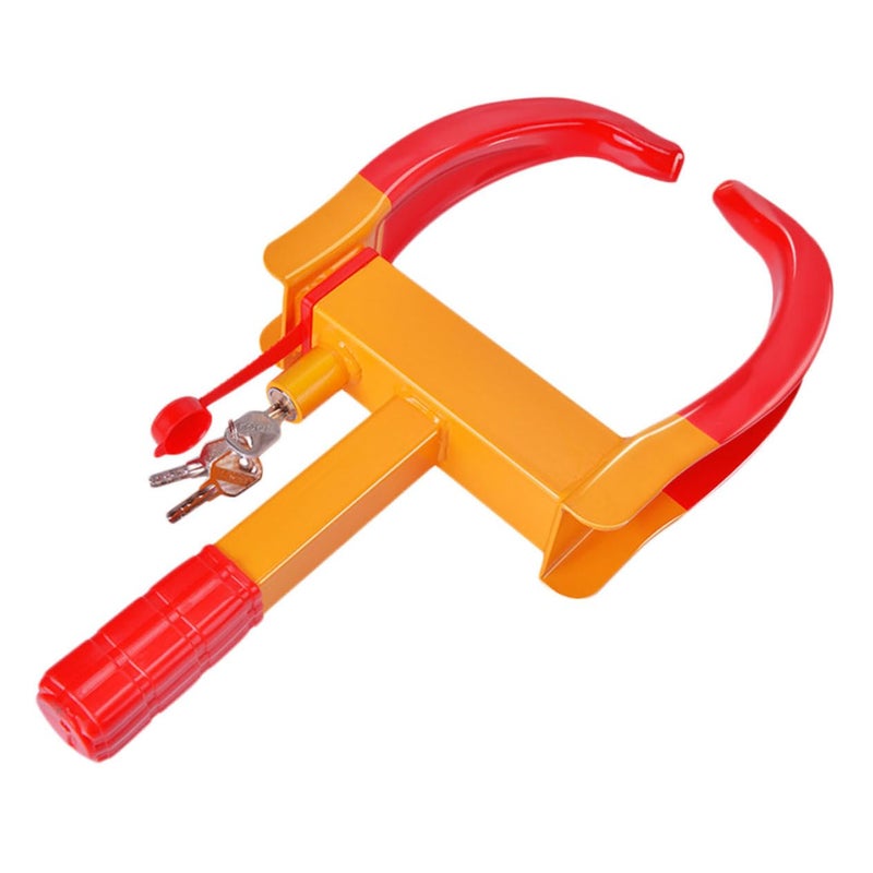 Vise Type 9 Holes Car Tire Lock High Strength Steel Plate Wheel Chock Theft Protection - Image 2
