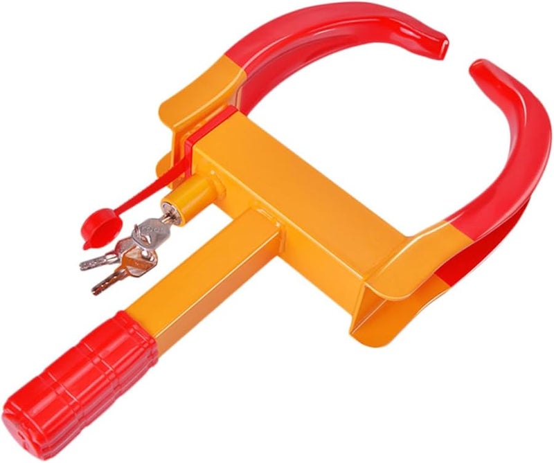 Vise Type 9 Holes Car Tire Lock High Strength Steel Plate Wheel Chock Theft Protection - Image 1