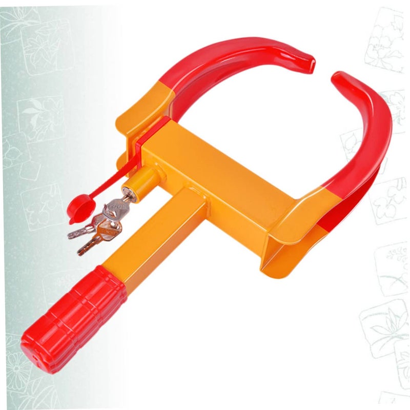 Vise Type 9 Holes Car Tire Lock High Strength Steel Plate Wheel Chock Theft Protection - Image 4