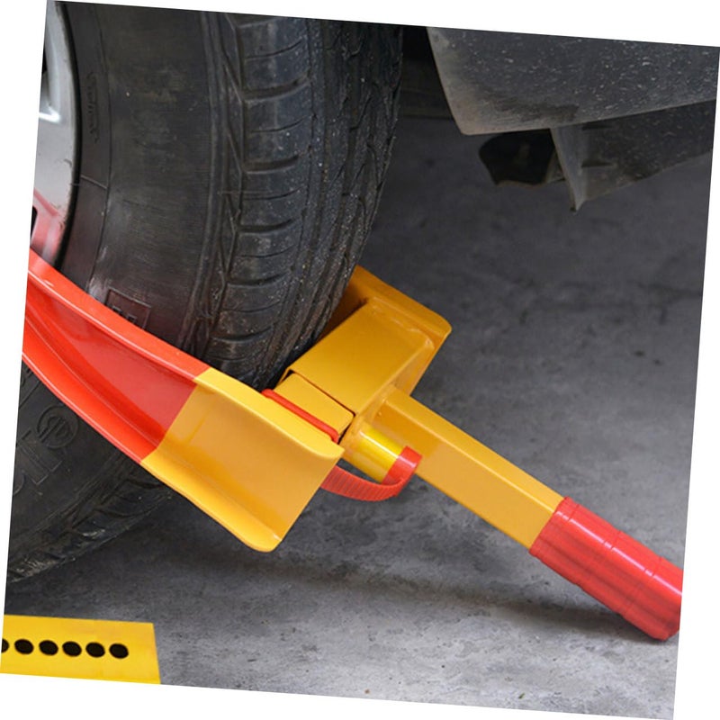 Vise Type 9 Holes Car Tire Lock High Strength Steel Plate Wheel Chock Theft Protection - Image 3