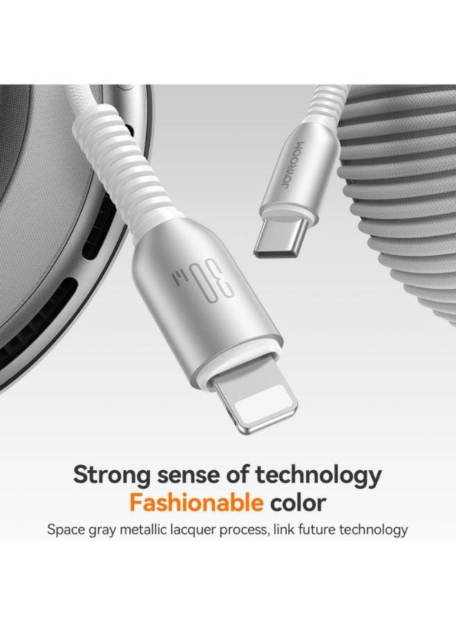 Generic - Cutting -Edge Series Fast Charging Data Cable Power USB-A to  Lightning -S -A51 - Image 1