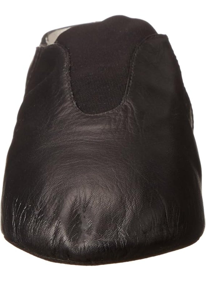 Bloch Dance Jazz Women Shoes, Super Jazz Leather with Strong Elastic Slip, High Durability, Neoprene stretch satin, Rubber Split Sole Leather, Flexibility, Spectators, Clogging, Step Dancing (Black, Size:6.5) - Image 3