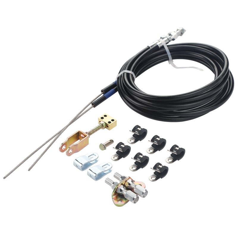 ZONFANT Universal Parking Brake Emergency Brake Cable Complete Kit Replace3309371 14014415R