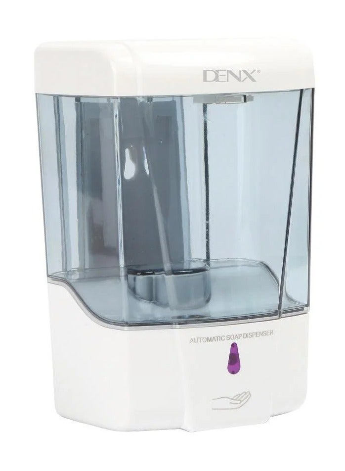 دينكس موزع صابون أوتوماتيكي DX2589 - موزع صابون رغوي قابل لإعادة الشحن عبر USB مثبت على الحائط مع مستشعر ذكي، موزع سائل مقاوم للماء بدون استخدام اليدين للحمام والمطبخ والحمام - Image 2