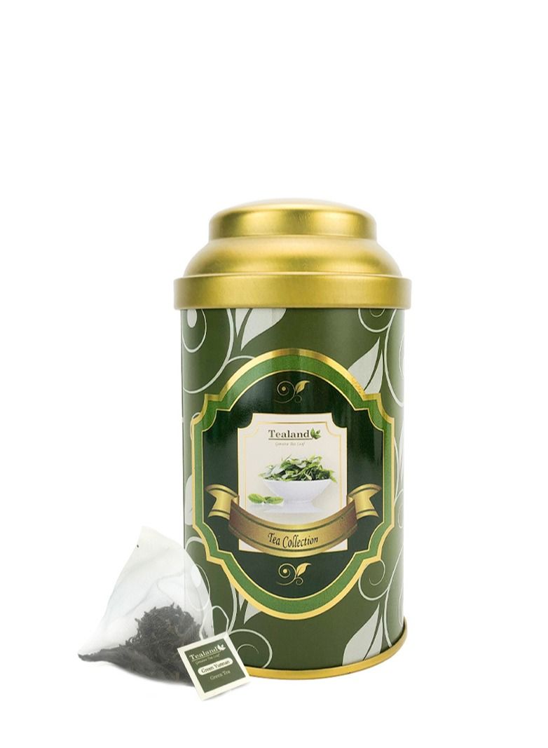 Tealand Pyramid Green Yunnan Special Strong Malty Loose Leaf Breakfast Invigorating Aroma 15pcs - Image 1