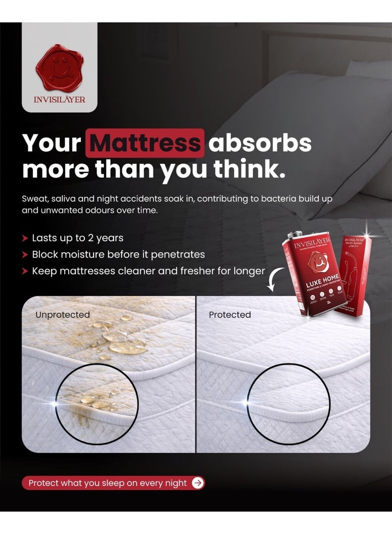 Invisilayer Fabric Protector Spray 2L | Liquid & Stain Repellent Fabric & Leather Spray for Sofa, Car Seats, Baby Seats, Push Chairs, Upholstery, Carpet, Curtains & All Furniture Fabrics - Image 3