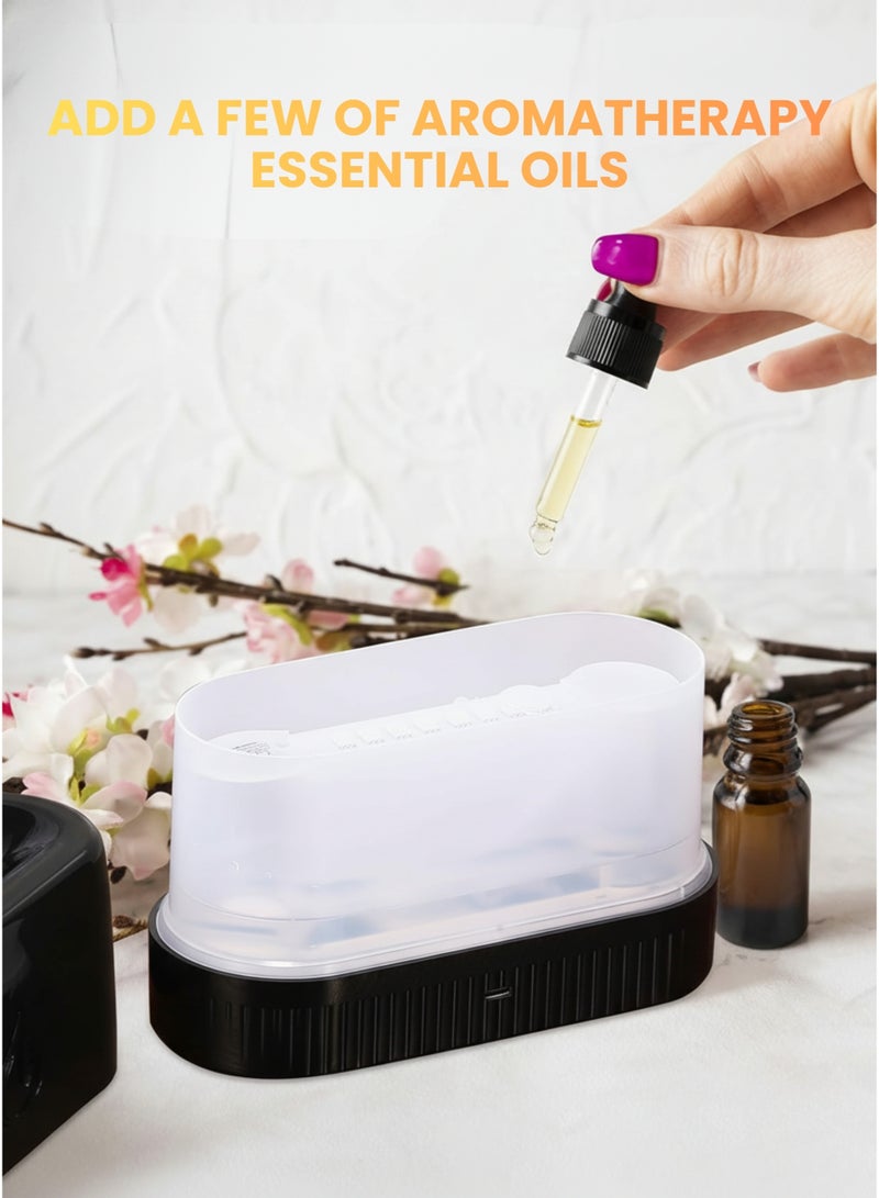 vexa pro Flame Aroma Diffuser 200ml | Essential Oil Humidifier with Flame Light, USB Powered, Auto Shut-Off - Image 4