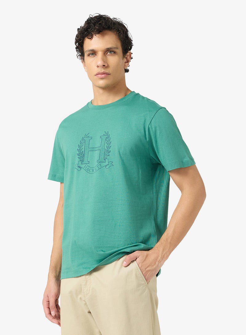 Hackett Crest Crew Neck T-Shirt - Image 1
