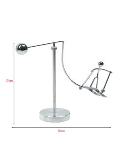 Steel Pendulum Physics Balance Toy, Ski Man Theme Dynamic Balancing Instrument for Home, Office Desktop Decoration - pzsku/Z86878C542B800EFAE3B9Z/45/_/1727184299/9cbd1362-cbf1-426c-809f-18fd7efd8e05