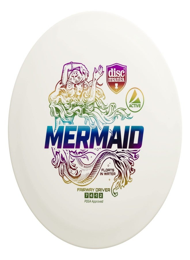 Discmania Active Mermaid Disc Golf Driver – Floating Disc Golf Driver, Floats in Water – 160-165g - Image 1