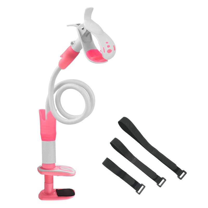Baby Monitor Holder Rotatable Monitor Mount 105cm with Fastening Tape Fit for Most Monitors Crib - Image 1