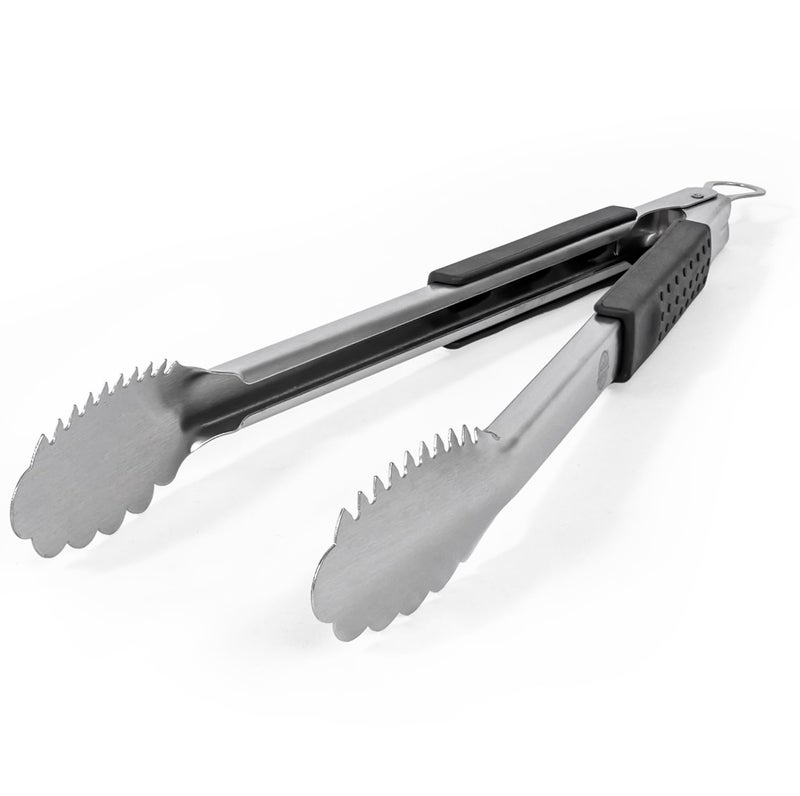 Grill Tongs 16Inch Extra Long Heavy Duty for Grilling and Barbecue Heat Resistant Hand Grips Stainless Steel for BBQ Outdoor Kitchen and Cooking Hot Grilled Food