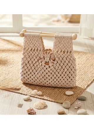 Bohemian Macramé Tote Bag