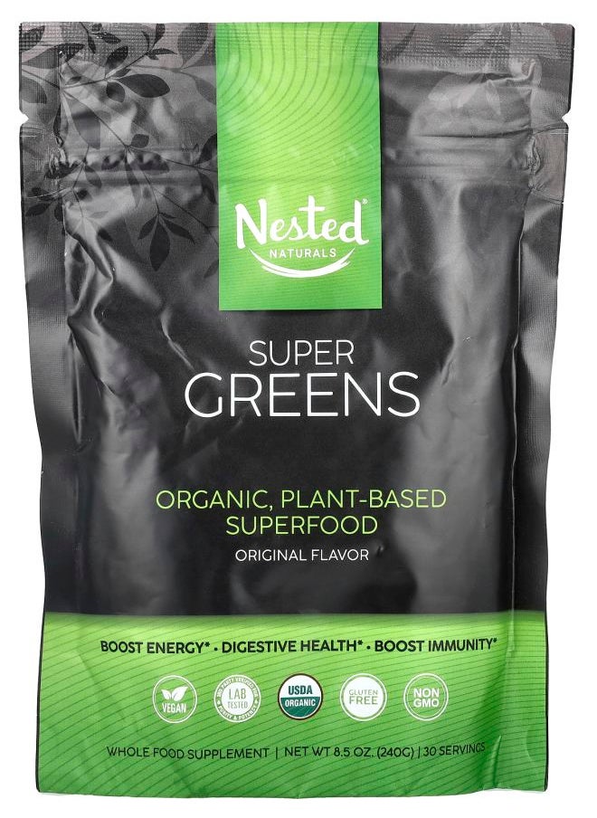 Nested Naturals - Super Greens Original 8.5 oz (240 g) - Image 1