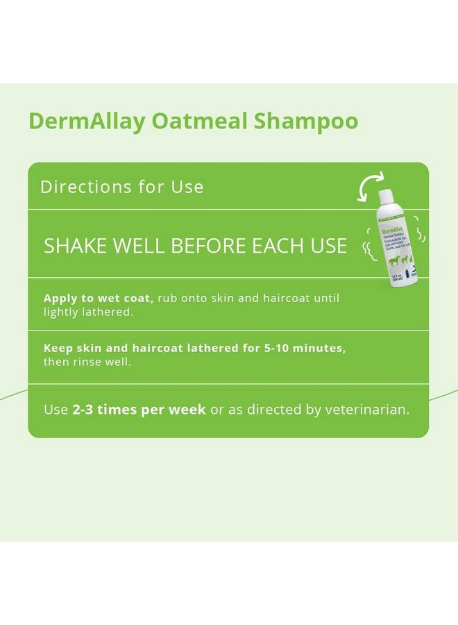 Buosha DermAllay Oatmeal Shampoo, 12 Ounce - Image 3