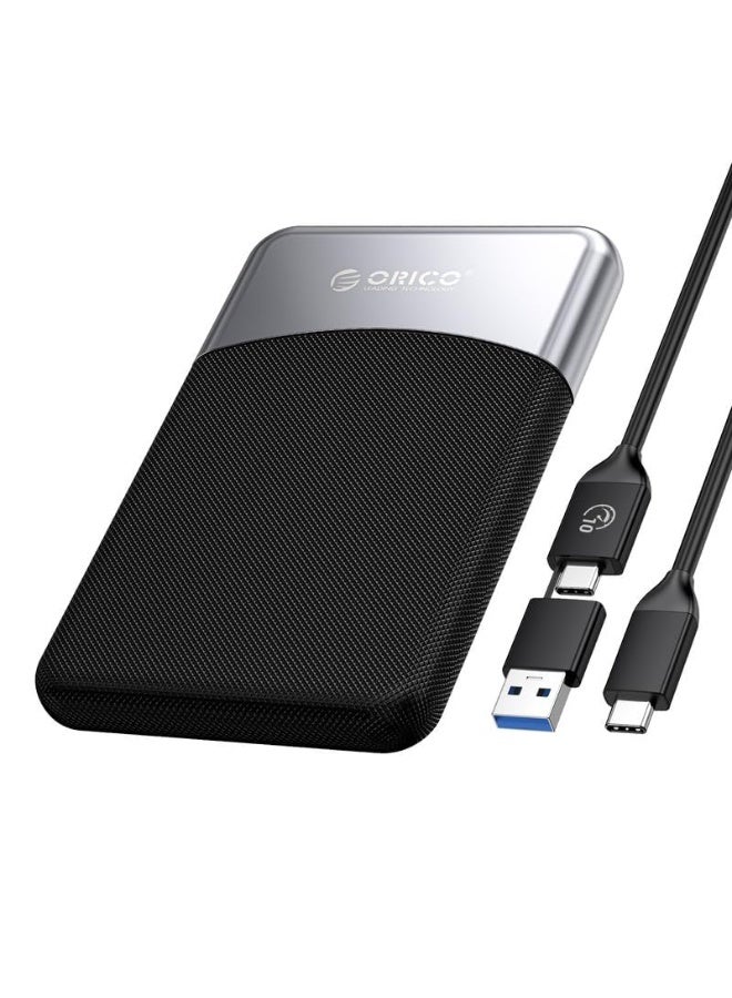 Orico ORICO 512GB External SSD with 2 in 1 USB C Cable, Portable Solid State Drive USB 3.2 Gen 1 Up to 460MB/s, Dust and Drop Resistance, Reliable Storage for USB-C Smartphone, PC, Tablet, Labtop - M25PRO - Image 1