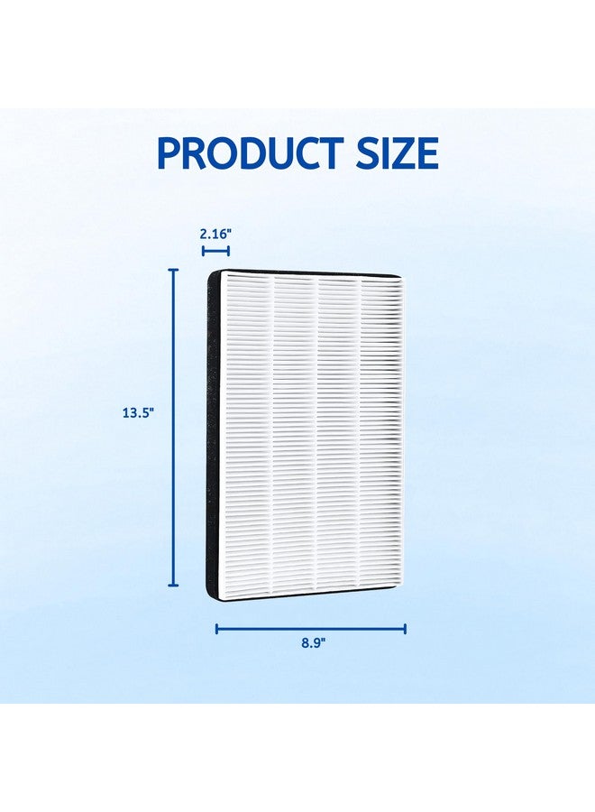 Nispira Nispira F2 A2 True HEPA Filter Replacement for Filtrete Room Air Purifier FAP-C02WA-G2, FAP-C03BA-G2, FAP-T03BA-G2, FAP-SCO2W, FAP-SC02N, 2 Packs  - Image 4
