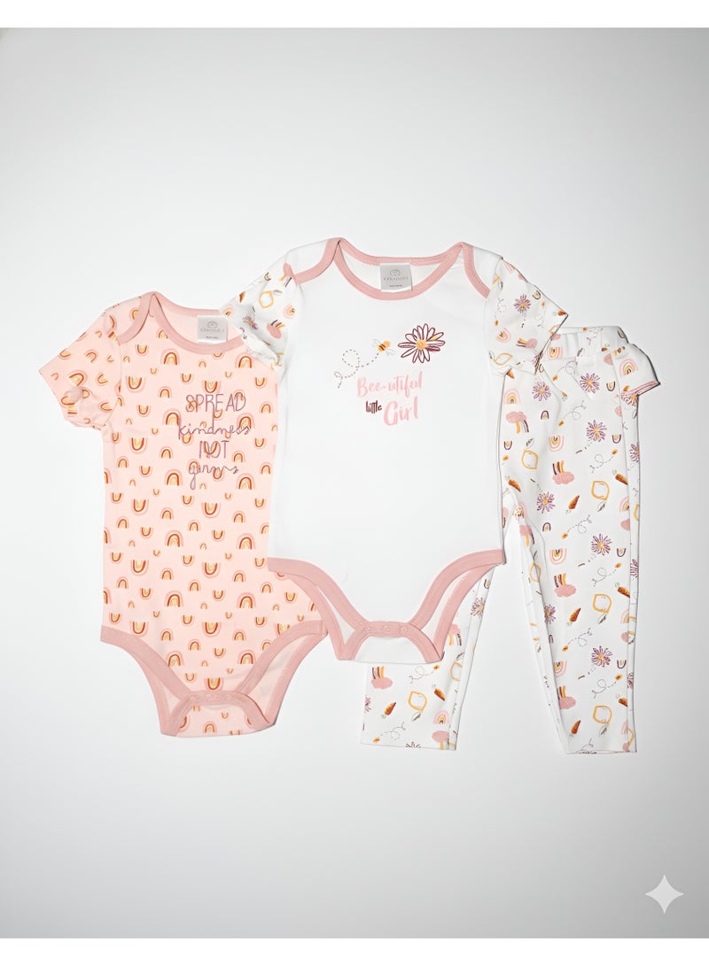 Bambimici Sugar & Spice Sweetheart Baby Bodysuit - Image 1
