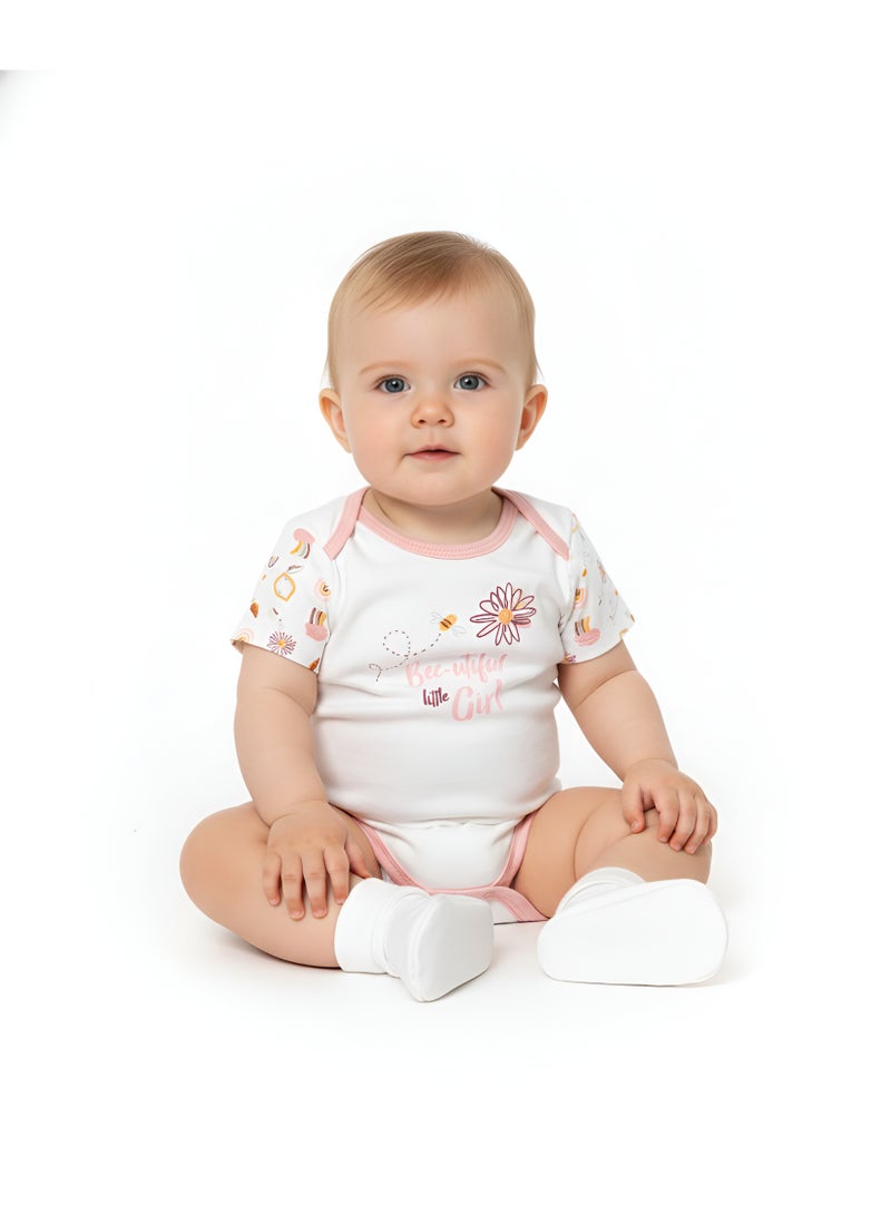 Bambimici Sugar & Spice Sweetheart Baby Bodysuit - Image 4