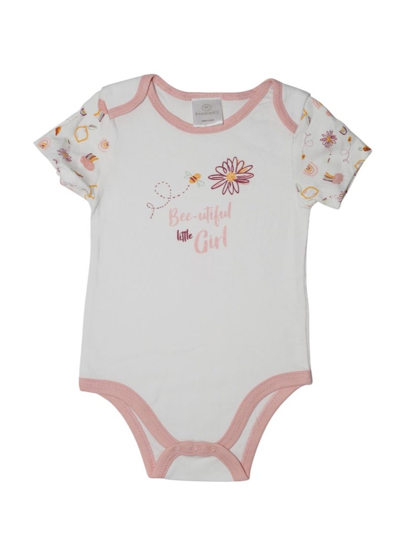 Bambimici Bambimici Sugar & Spice Sweetheart Baby Bodysuit  - Image 2