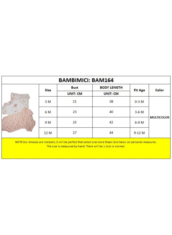Bambimici Bambimici Sugar & Spice Sweetheart Baby Bodysuit