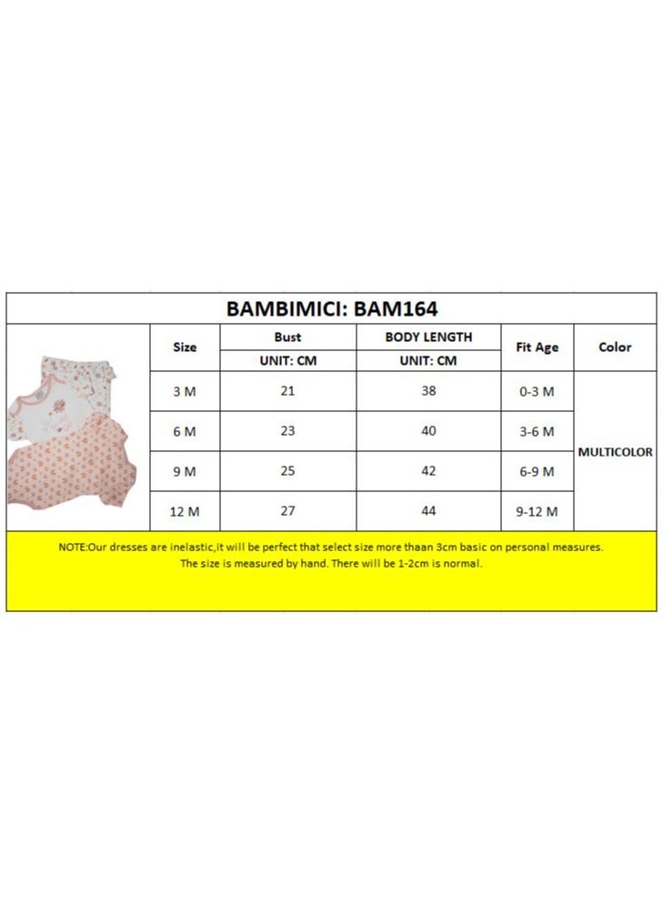 Bambimici Bambimici Sugar & Spice Sweetheart Baby Bodysuit  - Image 5