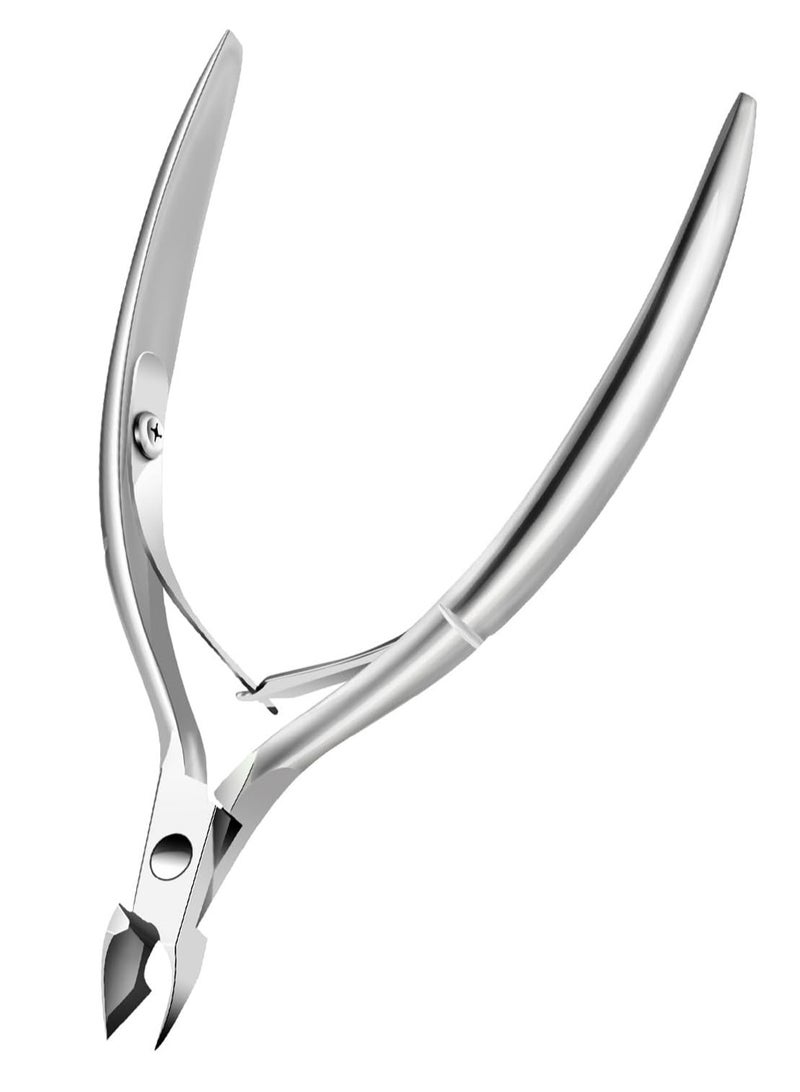 Bukela Cuticle Trimmer Cuticle Nippers, Durable Cuticle Cutter, Salon Toe Nail Cuticle Clippers, Stainless Steel Cuticle Remover Cuticle Scissor, Pedicure Manicure Tools for Fingernails and Toenails - Image 1