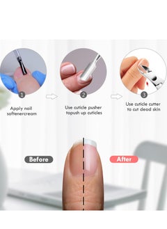 Bukela Cuticle Trimmer Cuticle Nippers, Durable Cuticle Cutter, Salon Toe Nail Cuticle Clippers, Stainless Steel Cuticle Remover Cuticle Scissor, Pedicure Manicure Tools for Fingernails and Toenails  - Image 5