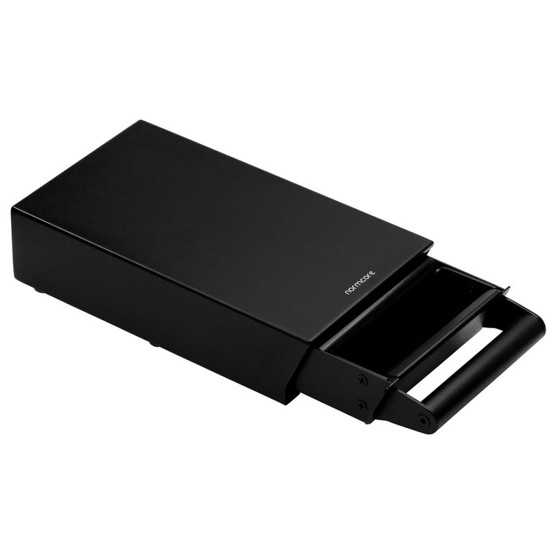 Normcore صندوق قهوة نورمكور إسبريسو مع قضيب صدمة قابل للإزالة وقاعدة غير قابلة للانزلاق من الفولاذ المقاوم للصدأ 304 حجم M