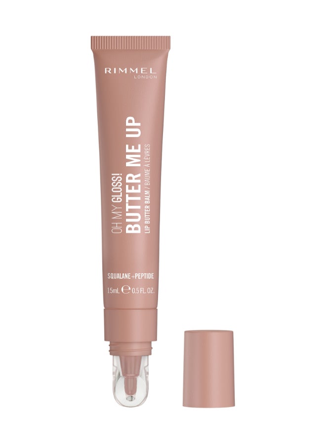 RIMMEL LONDON أوه ماي غلوس زبدة مرطب الشفاه - 001 - لاتي دلايت 15 مل - Image 1