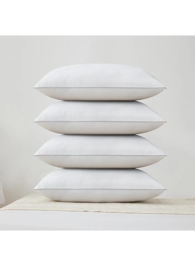 Unique Home Unique Home 4-Piece Super Soft Pillow Set - 75x50 cms