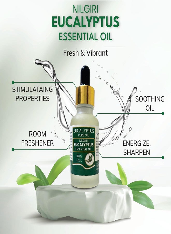 Eucalyptus Essential Oil - 100% Pure & Natural | Headache Relief Thailam | Natural Essential Oil | 30ml - Image 5