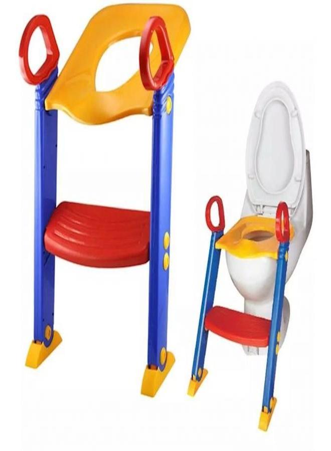 Home Station مقعد مرحاض للأطفال قابل للطي بألوان متعددة - Image 3