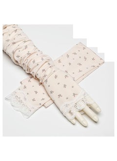 Golovejoy Women's Outdoor Sunscreen Comfortable Breathable Ice Sleeve 