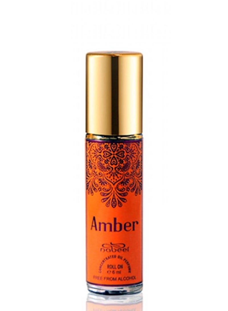Nabeel Amber Alcohol-Free Roll On Oil Perfume 6 ML - Image 5